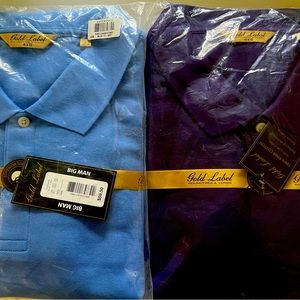 Gold Label Big Man Polo shirts
